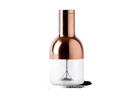 Tendencias diarioDESIGN: Los destellos del cobre y el latón se imponen en los interiores. MENU beer-foamer 2