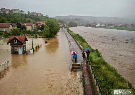 El ciclón Yvette visita Hungría