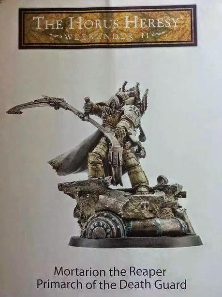 Segunda oleada de fotos del Horus Heresy Weekender:Mortarion