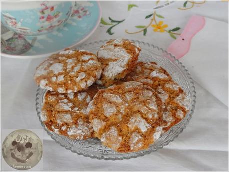 GALLETAS CRAQUELADAS DE ALMENDRA GALLETAS CRAQUELADAS DE ALMENDRA