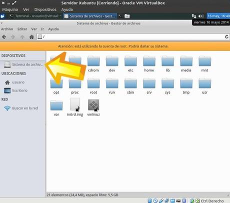 Crear un servidor web virtual con Xubuntu 14.04 – Paso 6 compartida-5