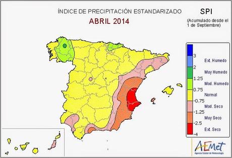 La mayor sequía en el sureste peninsular desde hace al menos 150 años. La mayor sequía en el sureste peninsular desde hace al menos 150 años.