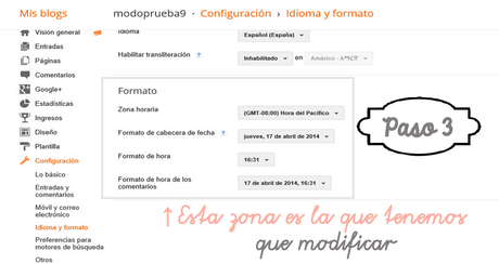 #04 Cambiar hora Blogger [Solucionar problema de programación de Post]