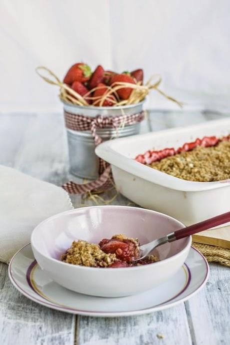 CRUMBLE DE FRESAS