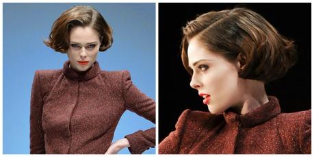 Paso a paso peinado desfile Zac Posen Paso a paso peinado desfile Zac Posen