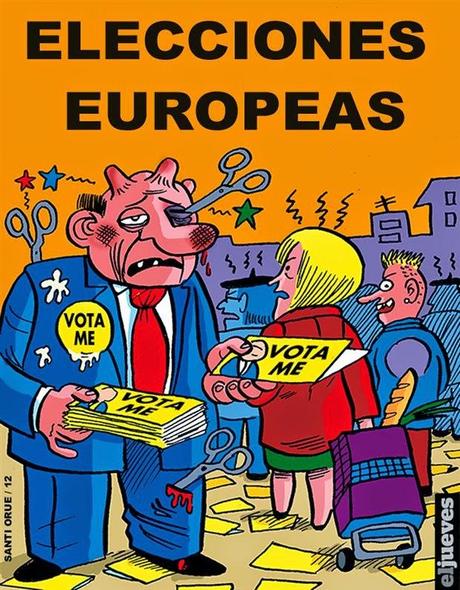 Ante las elecciones europeas,  los partidos epatan.