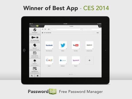 PasswordBox, aplicación disponible para iOS y Android, administrará tu información de acceso para varias plataformas web y aplicaciones PasswordBox 10