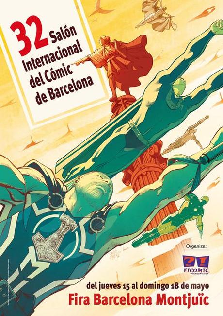 Cartel 32 Salón Internacional del Còmic de Barcelona