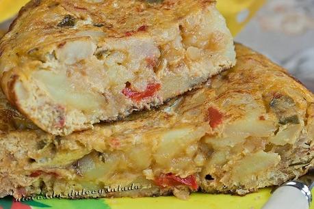 TORTILLA DE PATATA EN MICROONDAS TORTILLA DE PATATA EN MICROONDAS