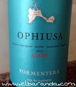 Ophiusa 2011, un vino de la “Isla de las serpientes” Ophiusa 2011