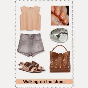 Two ways to wear a  Leather Top
