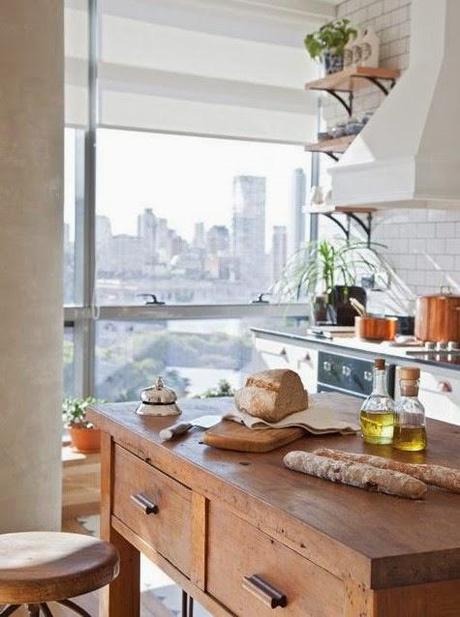 En una cocina de ciudad En una cocina de ciudad