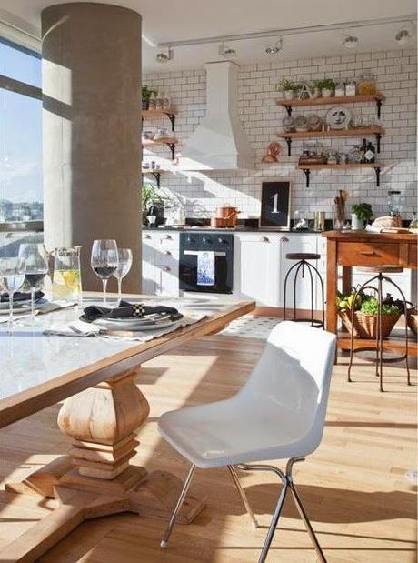 En una cocina de ciudad En una cocina de ciudad