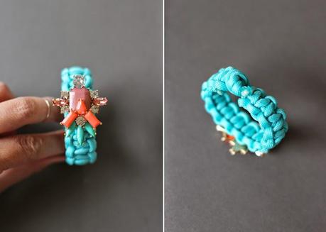 Tutorial pulseras con cordón y broches Tutorial pulseras con cordón y broches