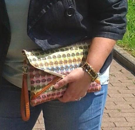 A mi estilo: Maxicollar aguamarina y fucsia A mi estilo: Maxicollar aguamarina y fucsia