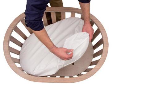 Diseño y funcionalidad con la nueva minicuna de Guum Barcelona minicuna2