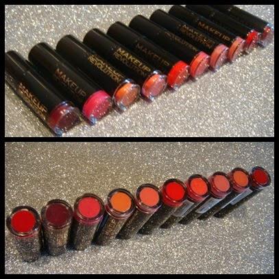 Mis labiales de MAKE UP REVOLUTION... Mis labiales de MAKE UP REVOLUTION...