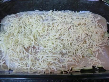 Lasaña de calabacin con pescada Lasaña de calabacin con pescada