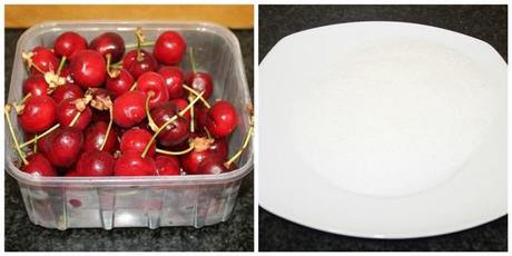 KIRSCH STREUSELKUCHEN (DE CEREZAS), EL SEGUNDO ANIVERSARIO DE DESAFÍO EN LA COCINA KIRSCH STREUSELKUCHEN (DE CEREZAS), EL SEGUNDO ANIVERSARIO DE DESAFÍO EN LA COCINA