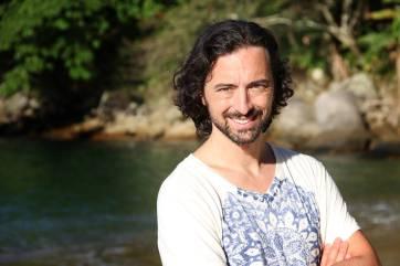 ‘Edén’ de Andrés Pascual El escritor, en uno de los escenarios reales de la novela