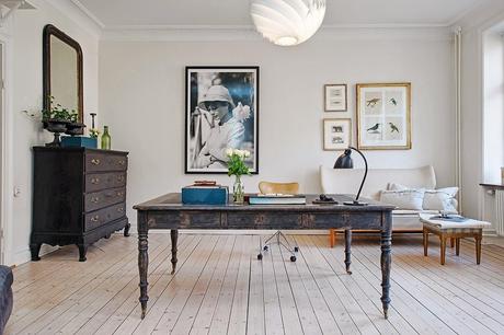 APARTAMENTO DE ESTILO NÓRDICO CON ELEMENTO DE RECICLAJE Y ANTICUARIO APARTAMENTO DE ESTILO NÓRDICO CON ELEMENTO DE RECICLAJE Y ANTICUARIO