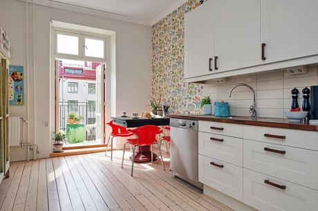 APARTAMENTO DE ESTILO NÓRDICO CON ELEMENTO DE RECICLAJE Y ANTICUARIO APARTAMENTO DE ESTILO NÓRDICO CON ELEMENTO DE RECICLAJE Y ANTICUARIO
