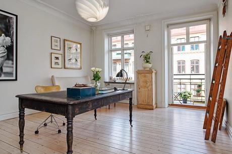 APARTAMENTO DE ESTILO NÓRDICO CON ELEMENTO DE RECICLAJE Y ANTICUARIO APARTAMENTO DE ESTILO NÓRDICO CON ELEMENTO DE RECICLAJE Y ANTICUARIO