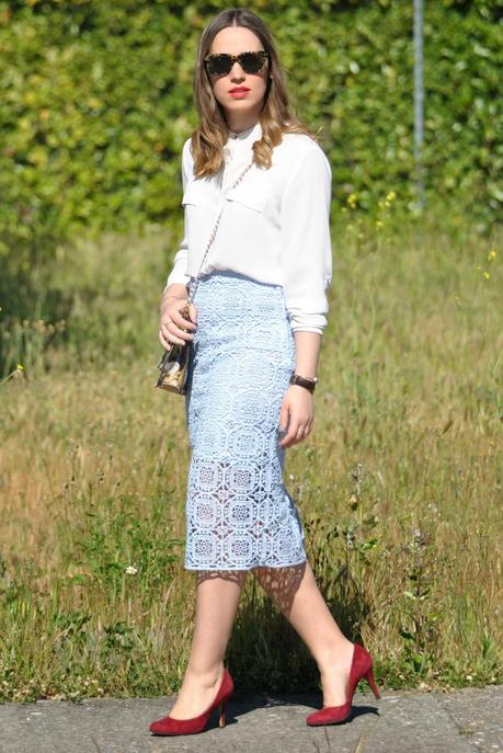 Sweet midi skirt