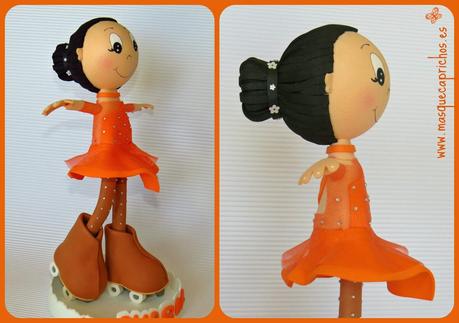 Fofucha Patinadora Fofucha Patinadora