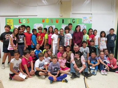 Encuentro con Los Wonwings y Grupo Leo en el CEIP Joaquín Sorolla