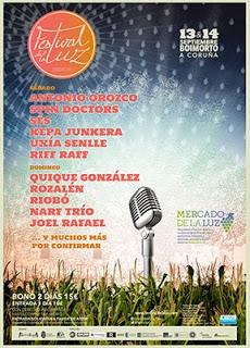 Festival de la Luz 2014: Antonio Orozco, Quique González, Spin Doctors, Kepa Junkera, Rozalén...