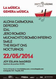 Izal, Jero Romero, Depedro, Muchachito y Aloha Carmona: concierto benéfico en Madrid para ayudar a las favelas Izal, Jero Romero, Depedro, Muchachito y Aloha Carmona: concierto benéfico en Madrid para ayudar a las favelas
