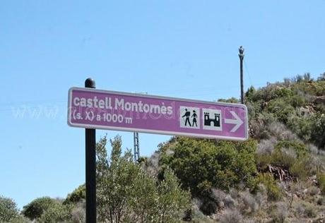 Castillo de Montornés, senderismo en del Desierto de las Palmas Castillo de Montornés, senderismo en del Desierto de las Palmas