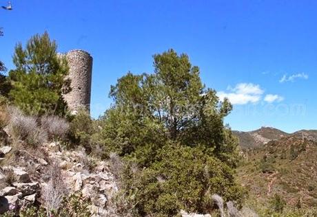 Castillo de Montornés, senderismo en del Desierto de las Palmas Castillo de Montornés, senderismo en del Desierto de las Palmas