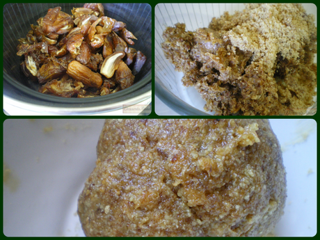 Halwachmar o halwa dial tmar (pasta de dátiles y nueces) Halwachmar o halwa dial tmar (pasta de dátiles y nueces)
