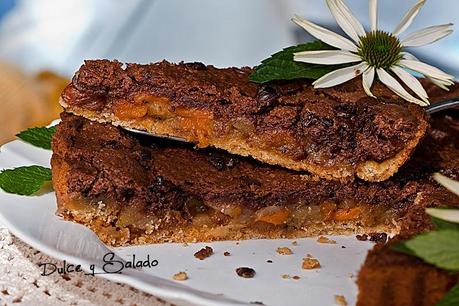 TARTA DE FRUTAS CON STREUSEL DE CHOCOLATE TARTA DE FRUTAS CON STREUSEL DE CHOCOLATE