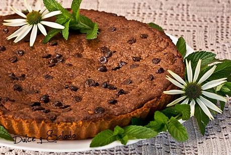 TARTA DE FRUTAS CON STREUSEL DE CHOCOLATE TARTA DE FRUTAS CON STREUSEL DE CHOCOLATE