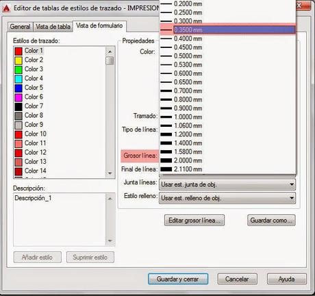 Como crear nuevo estilo de trazado en Autocad. Parte 2 Como crear nuevo estilo de trazado en Autocad. Parte 2