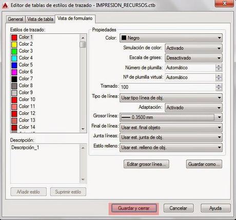Como crear nuevo estilo de trazado en Autocad. Parte 2 Como crear nuevo estilo de trazado en Autocad. Parte 2