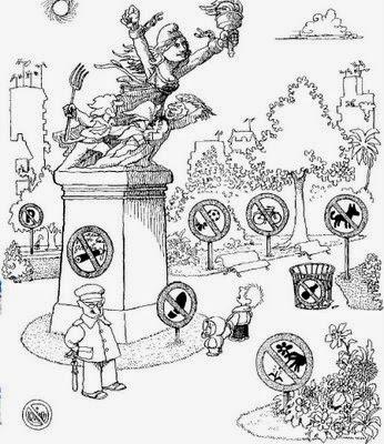 El maestro Quino y la evolución humana