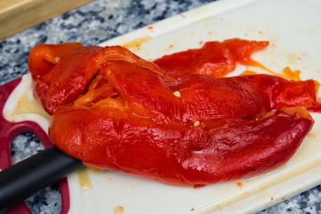 ensalada griega de pimientos asados caseros y queso feta ensalada griega de pimientos asados caseros y queso feta