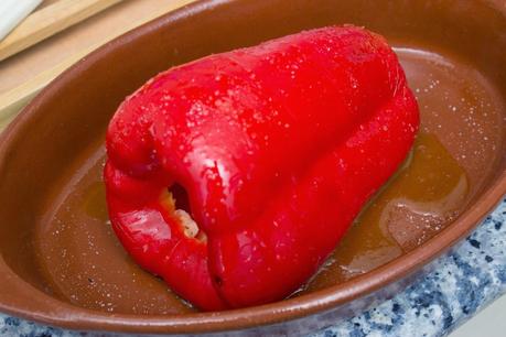 ensalada griega de pimientos asados caseros y queso feta ensalada griega de pimientos asados caseros y queso feta