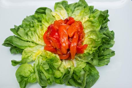 ensalada griega de pimientos asados caseros y queso feta ensalada griega de pimientos asados caseros y queso feta