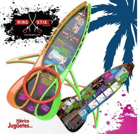 ‘Ring Stix’, un juego para este verano que combina habilidad y actividad física Ring Stix1