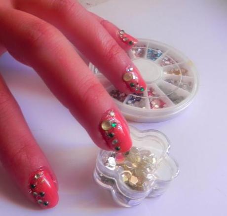 De labios y uñas: Hoy, coral De labios y uñas: Hoy, coral