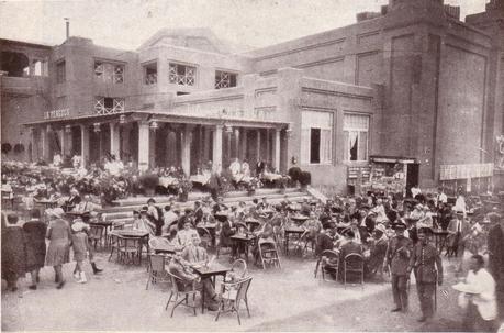 BARCELONA, ANTIGUO RESTAURANTE LA PÉRGOLA, 1929,23-05-2014...!!!