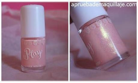 Pink Box de mayo de Etude House Esmalte de uña play texture sugar powder nails de Etude House tono 192