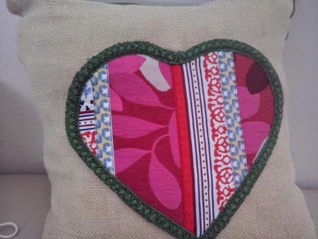 ♥ ♥ ♥ COJÍN CORAZON DIY ♥ ♥ ♥ COJÍN CORAZON DIY