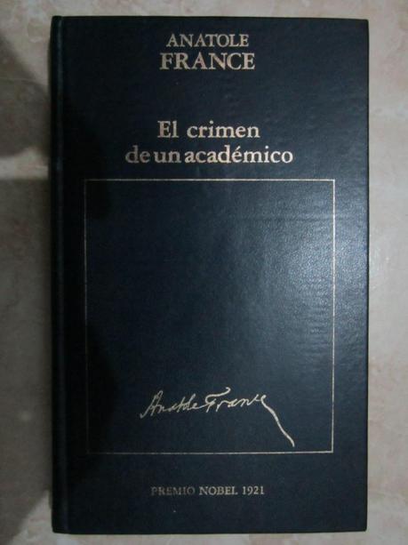 El crimen de un académico, de Anatole France