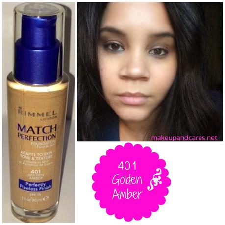 Match Perfection Foundation de Rimmel London.Review y Swatche.